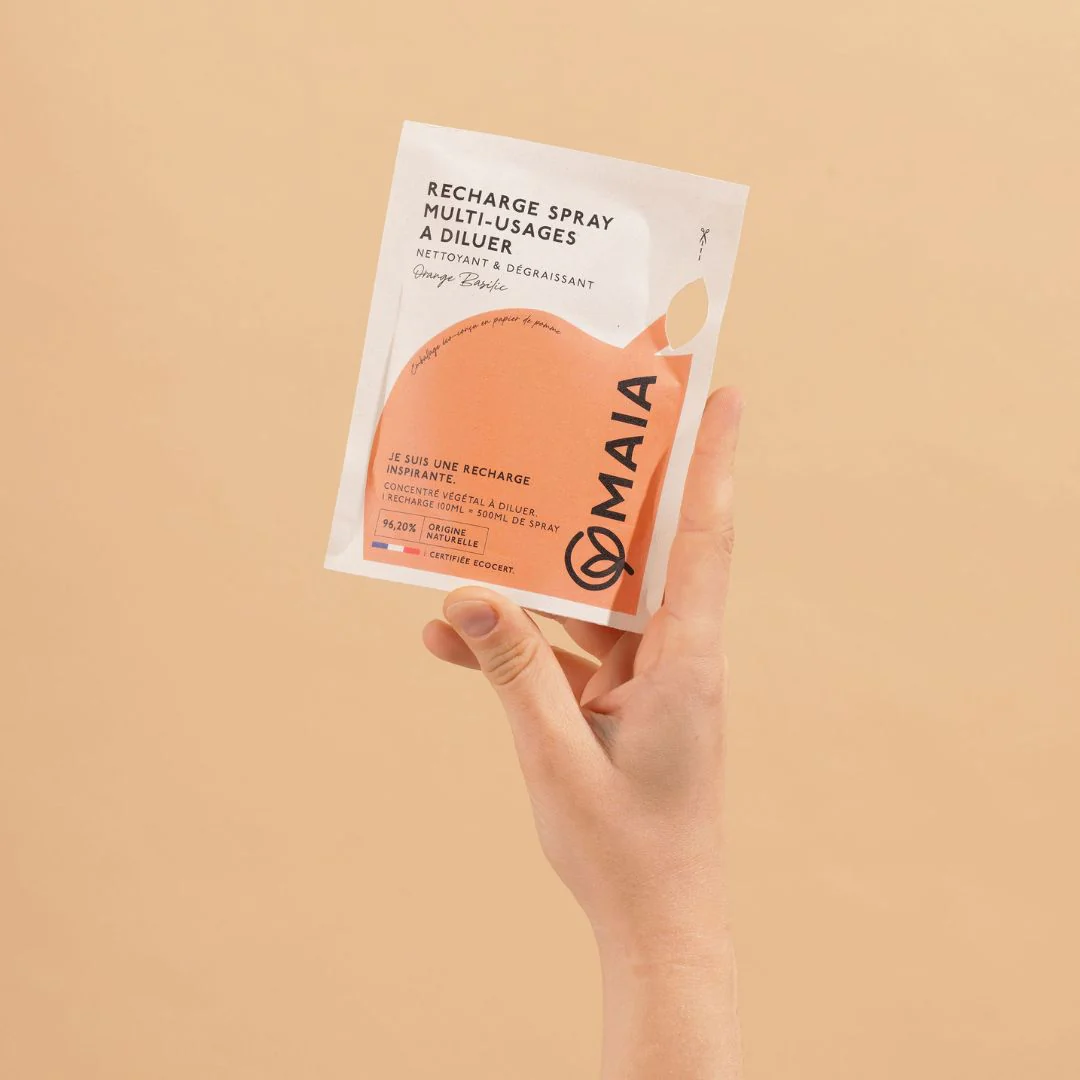 Kit Nettoyant Multi-Surfaces Orange & Basilic - Image 3