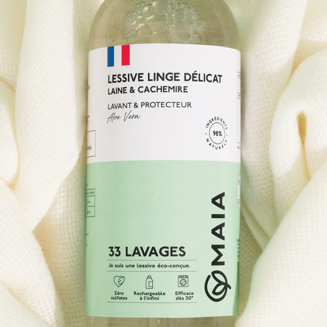 Lessive Linge Délicat Laine & Cachemire Aloe Vera 33 lavages - Image 5