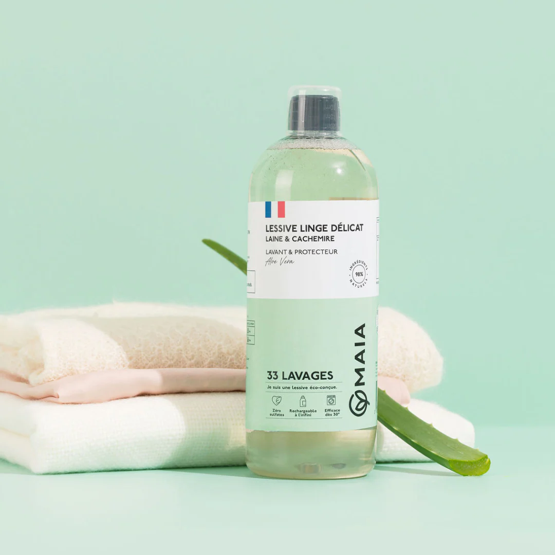Lessive Linge Délicat Laine & Cachemire Aloe Vera 33 lavages - Image 9