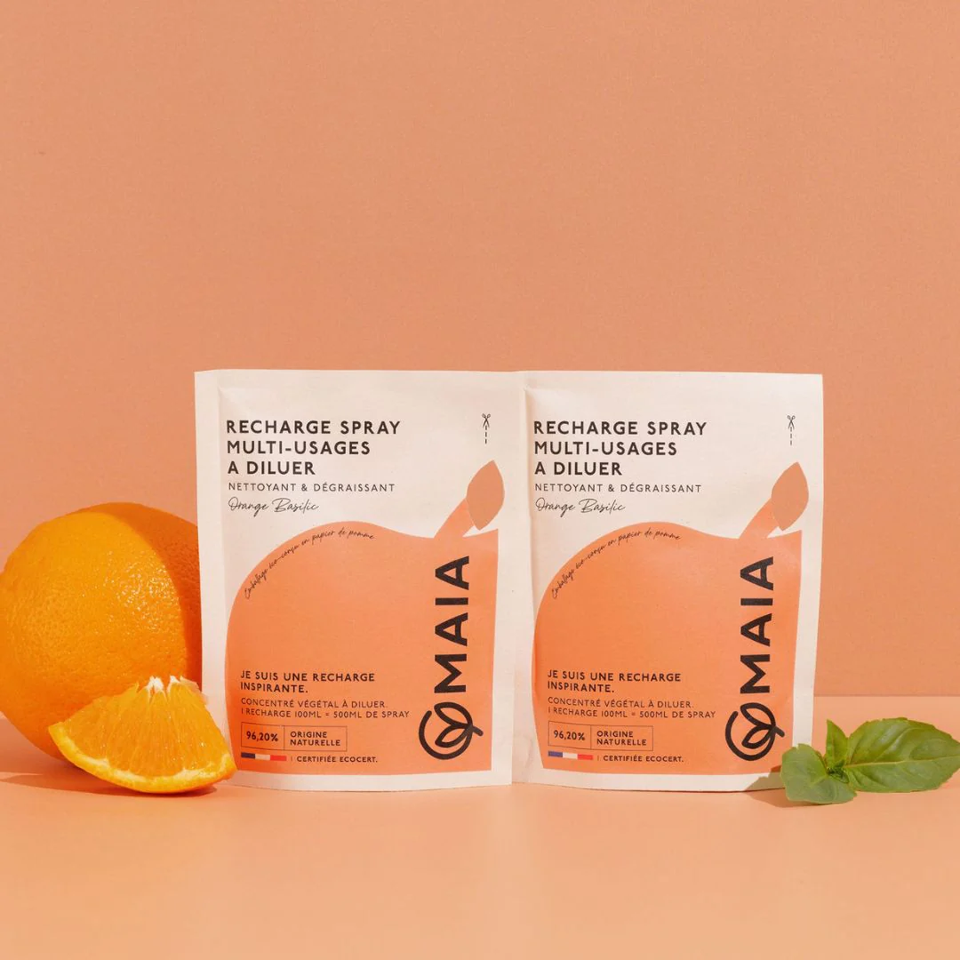 Eco-Recharge Spray Multi-Surfaces Orange & Basilic - Image 7
