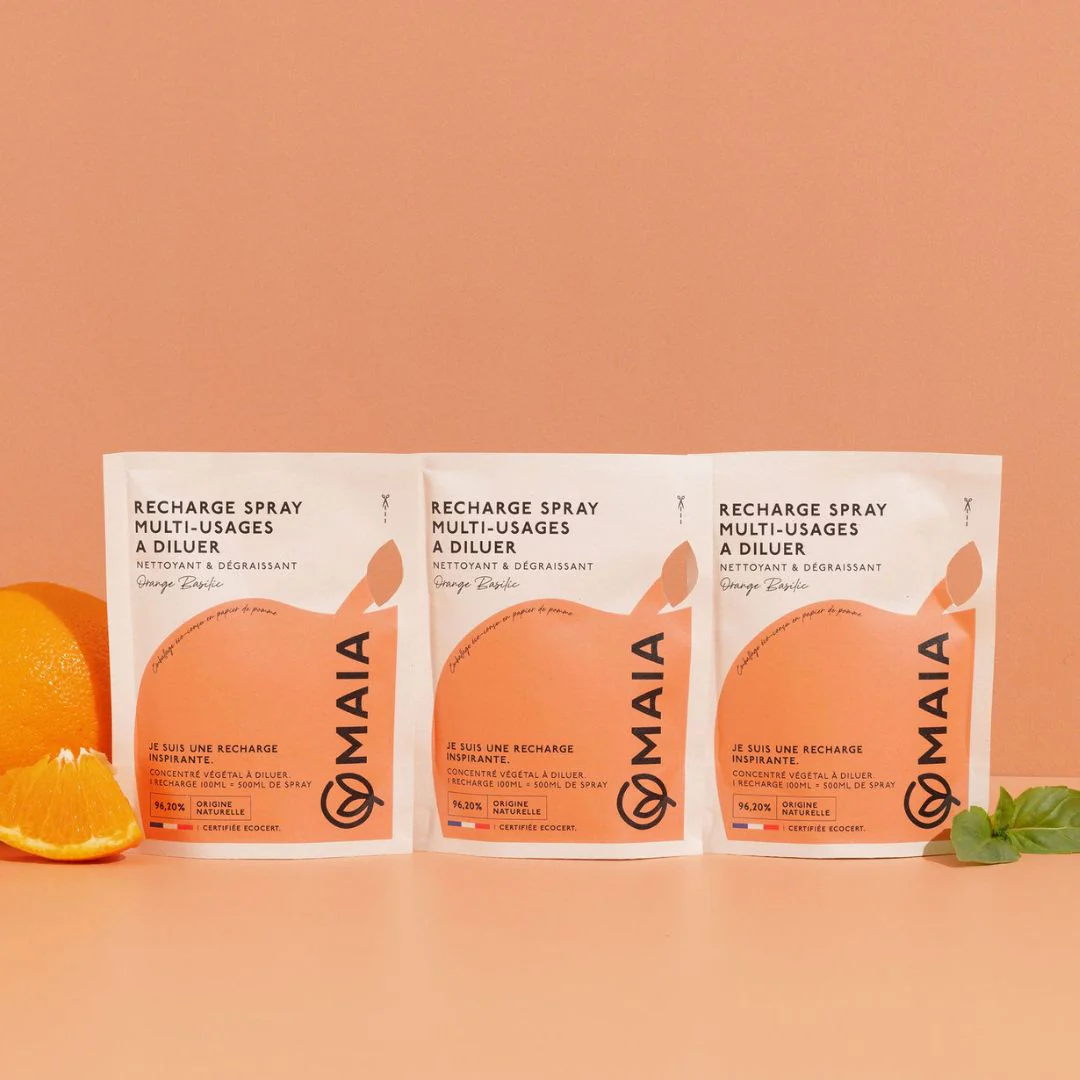 Eco-Recharge Spray Multi-Surfaces Orange & Basilic - Image 8
