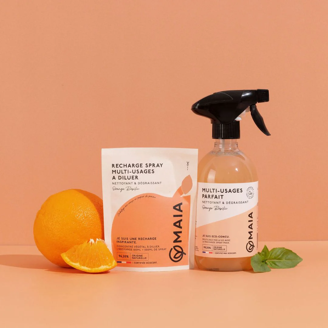 Spray Multi-Surfaces Naturel Orange & Basilic - Image 4
