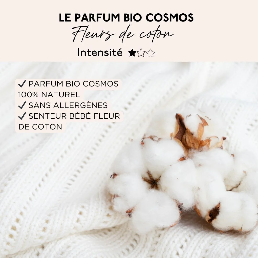 Duo Lessives Bébé & Peaux Sensibles Fleur de Coton - 66 lavages - Image 5