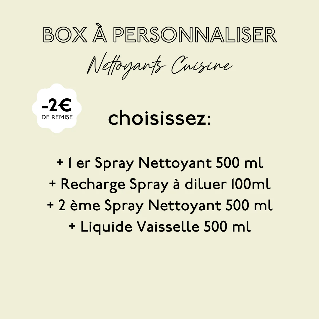 Votre Box à personnaliser Nettoyants Cuisine - 4 produits - Image 3